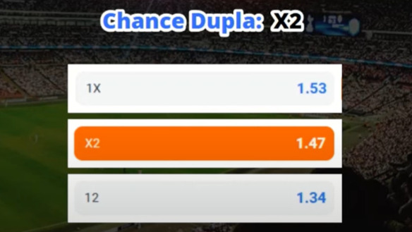 Chance Dupla: X2